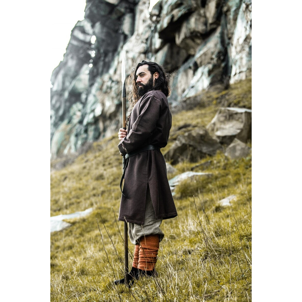 Image produit Tunique vikings médiévale Freki marron