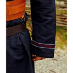 Image produit Tunique viking médiévale Hugin & Munin noir