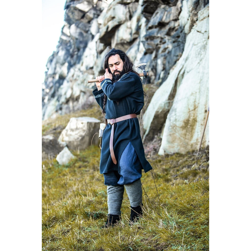 Image produit Tunique viking médiévale Snorri noir