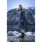 Image produit Tunique viking médiévale Snorri gris bleuté