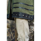 Image produit Tunique viking médiévale Rollo manches courtes vert