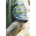 Image produit Tunique viking médiévale Rollo manches courtes vert