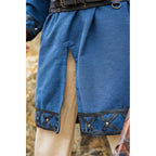 Image produit Tunique viking médiévale Erik bleu foncé