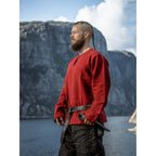 Image produit Tunique viking médiévale Ivar rouge