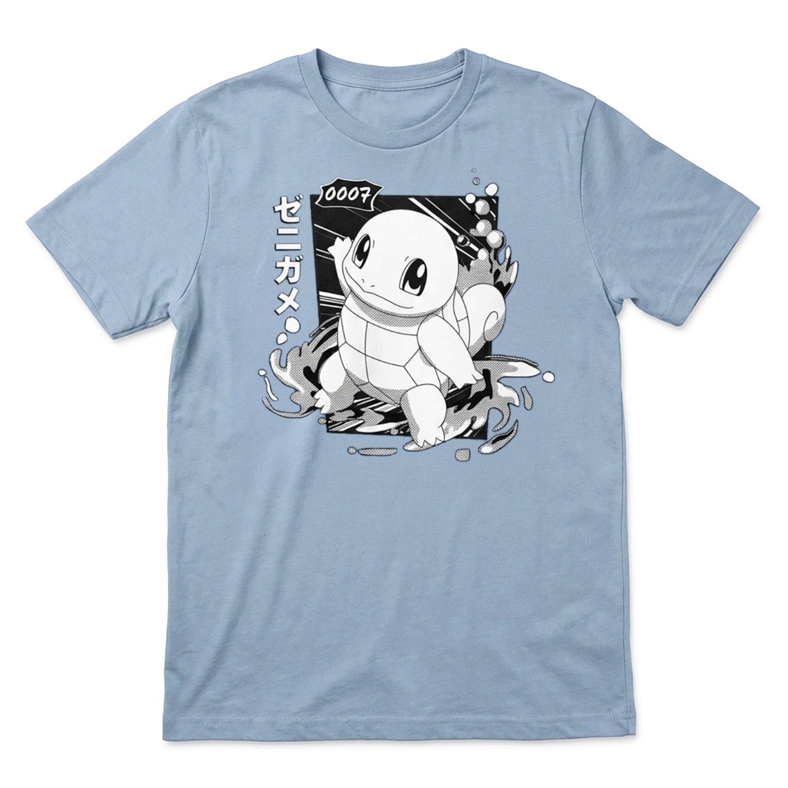 Image produit Pokémon - T-shirt vintage Carapuce Katakana
