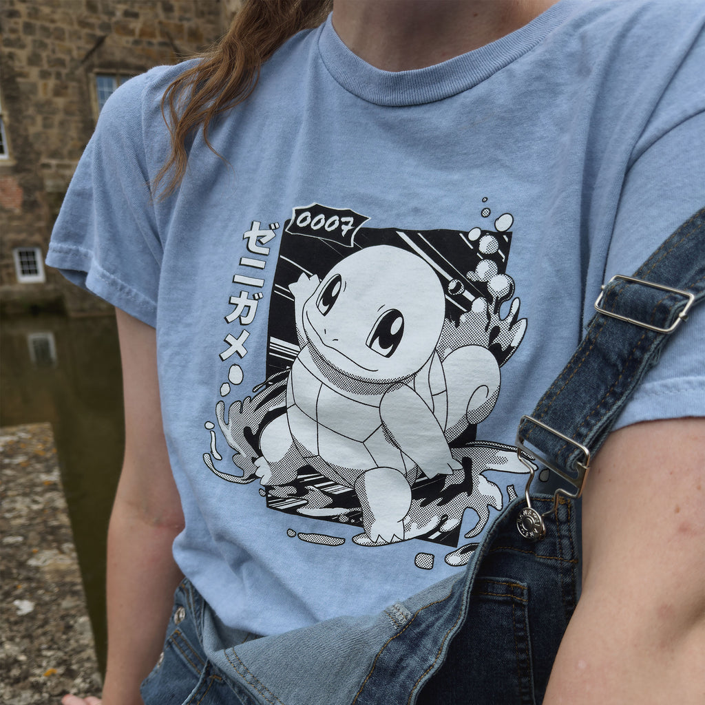 Image produit Pokémon - T-shirt vintage Carapuce Katakana