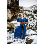 Image produit Robe médiévale viking Brigida bleu