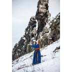 Image produit Robe médiévale viking Brigida bleu