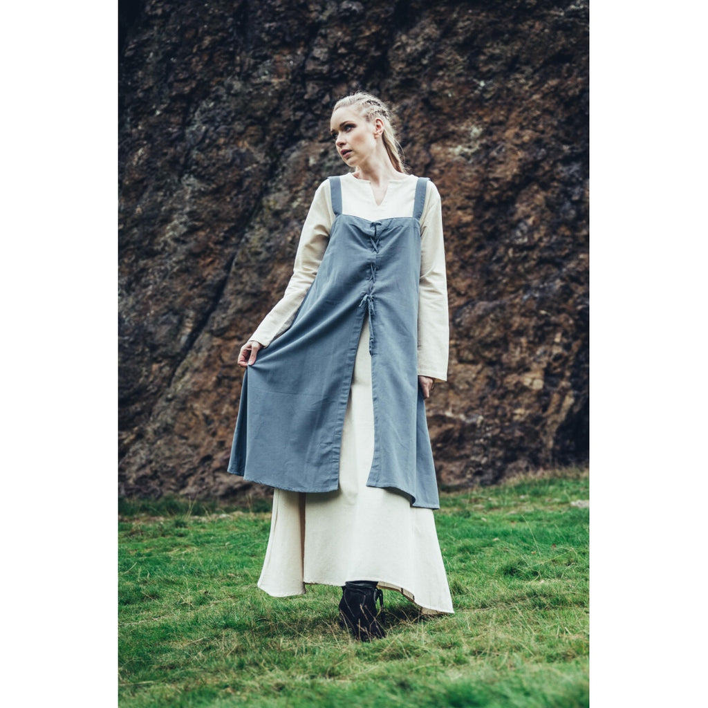 Image produit Sur-robe viking médiévale Inka bleu colombe