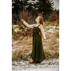 Image produit Sur-robe viking médiévale Alena vert