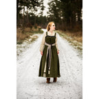 Image produit Sur-robe viking médiévale Alena vert