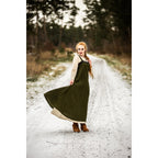 Image produit Sur-robe viking médiévale Alena vert