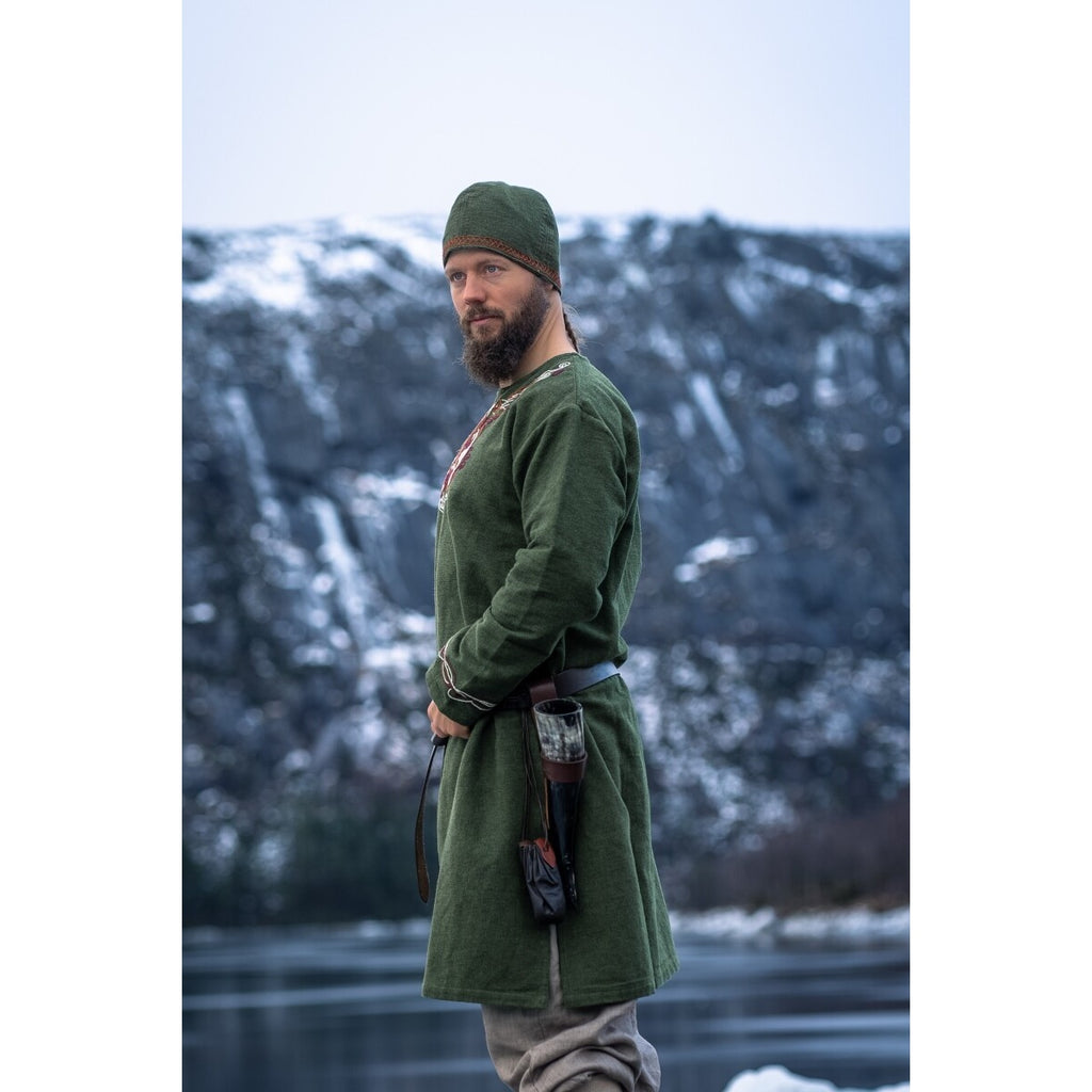 Image produit Coiffe viking médiévale Anders vert