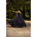 Image produit Cape médiévale avec broderie Erna noir