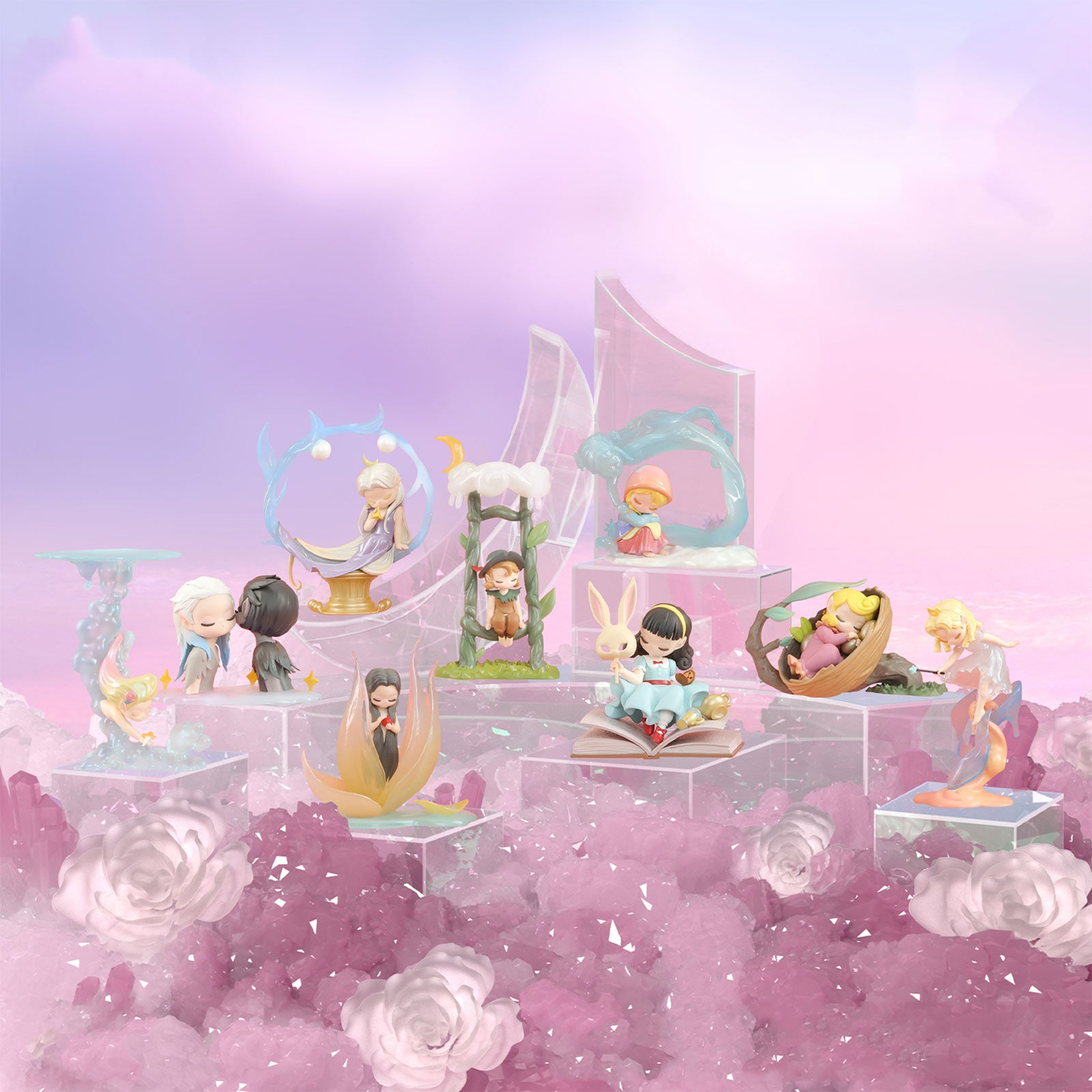 Product image Sleep Dreamland Elves - Tales of Enchanted Dreams Mystery Figure Display E1094560