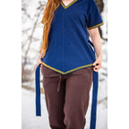 Image produit Tunique viking médiévale Matilda bleu