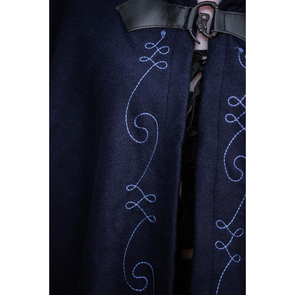 Product image Medieval Cloak with Embroidery and Clasp Gesa