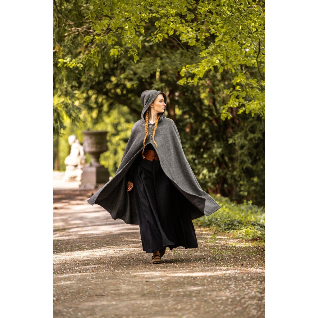 Image produit Cape médiévale femme Heidi gris