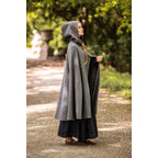Image produit Cape médiévale femme Heidi gris