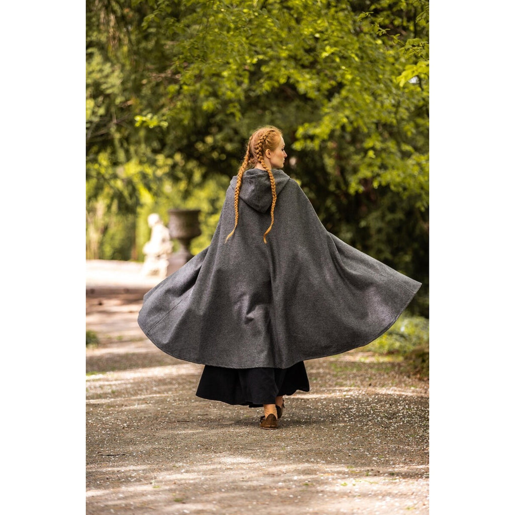 Image produit Cape médiévale femme Heidi gris