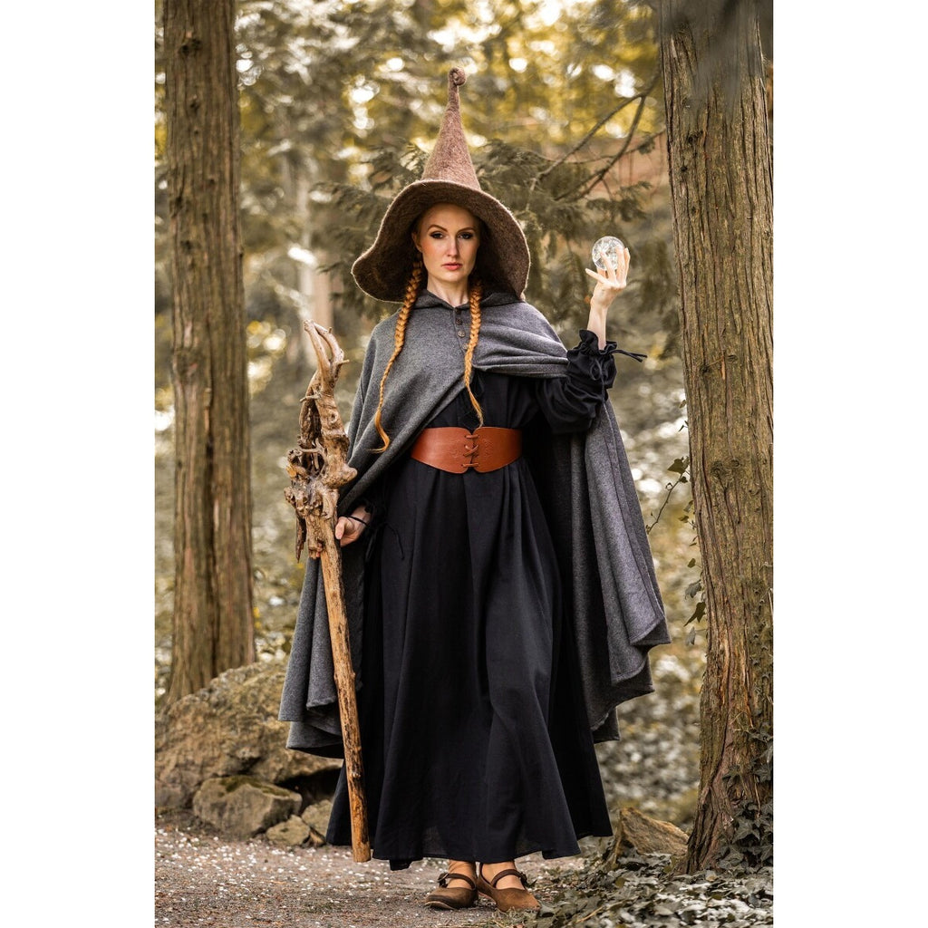 Image produit Cape médiévale femme Heidi gris