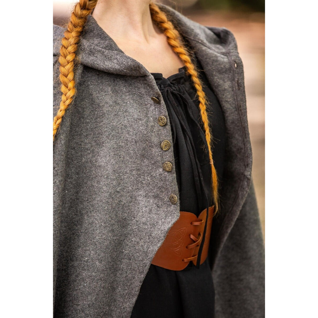 Image produit Cape médiévale femme Heidi gris