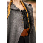 Image produit Cape médiévale femme Heidi gris