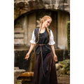 Image produit Gilet médiéval en coton Franziska noir
