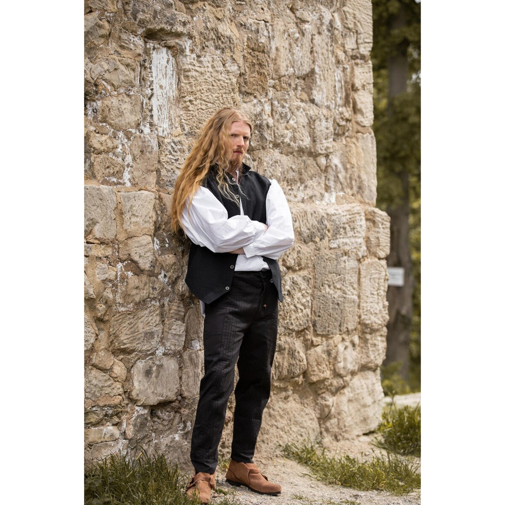 Image produit Gilet médiéval Irvin noir