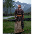 Image produit Tunique viking médiévale en laine Olvisson marron