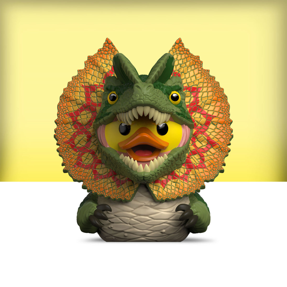 Image produit Jurassic Park - Canard déco Dilophosaurus Mini TUBBZ