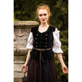 Image produit Gilet d’uniforme médiéval Adaliz noir