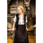 Image produit Gilet d’uniforme médiéval Adaliz noir