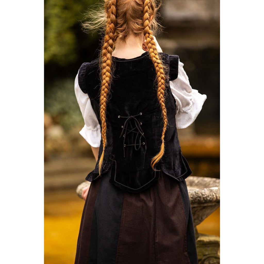 Image produit Gilet d’uniforme médiéval Adaliz noir
