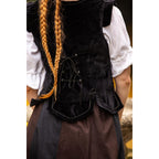Image produit Gilet d’uniforme médiéval Adaliz noir