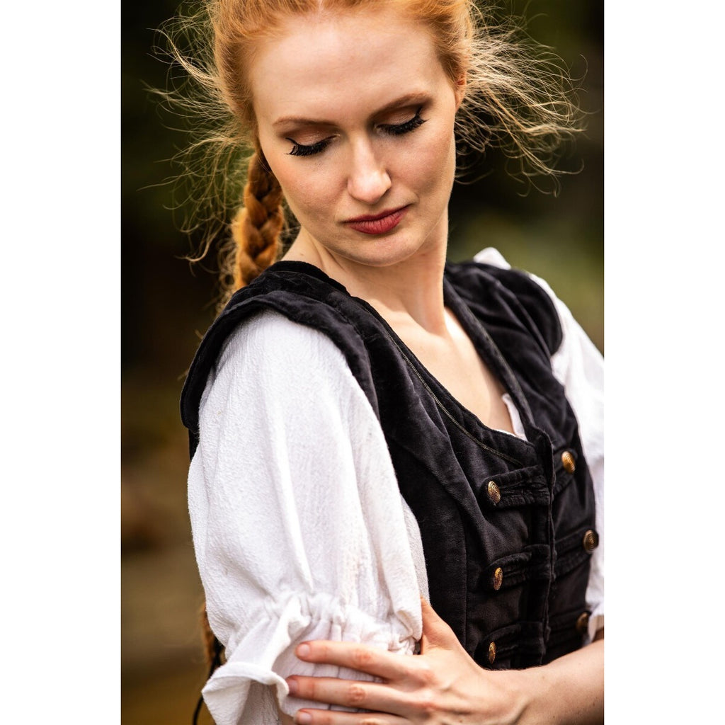 Image produit Gilet d’uniforme médiéval Adaliz noir