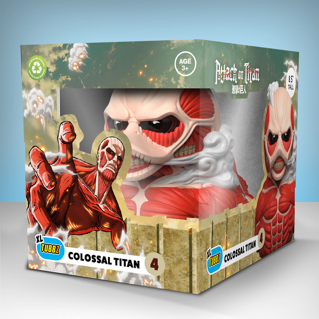 Image produit L’Attaque des Titans - Canard déco Colossal Titan TUBBZ XL