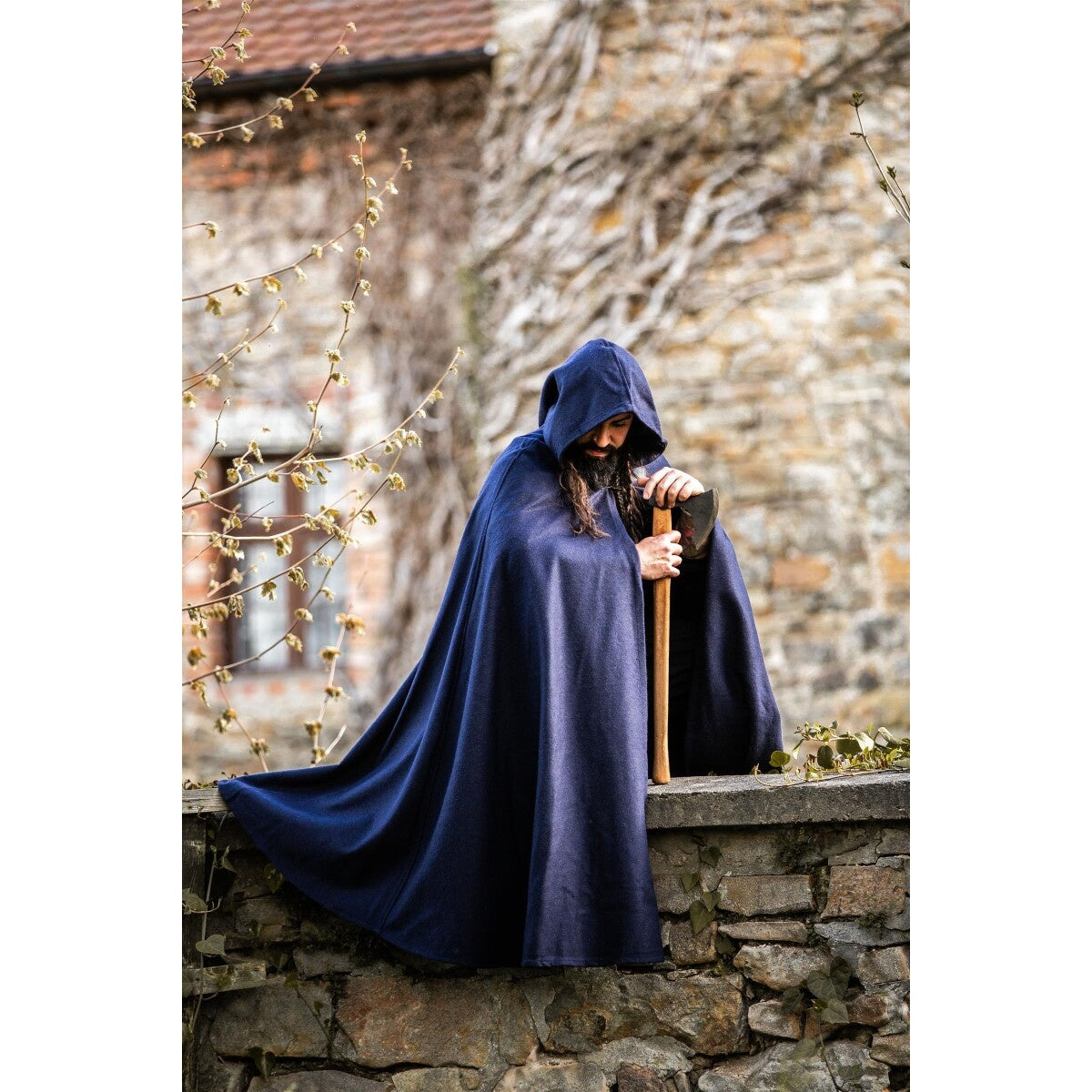 Image produit Cape médiévale en laine Ilmar 131 cm