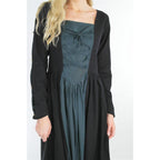 Image produit Robe médiévale Medusa noir-bleu