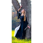 Image produit Robe médiévale Ivette noir-blanc