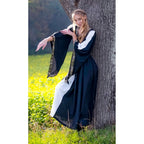 Image produit Robe médiévale Ivette noir-blanc