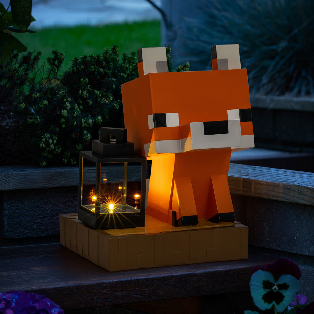 Image produit Minecraft - Lampe solaire 3D Renard