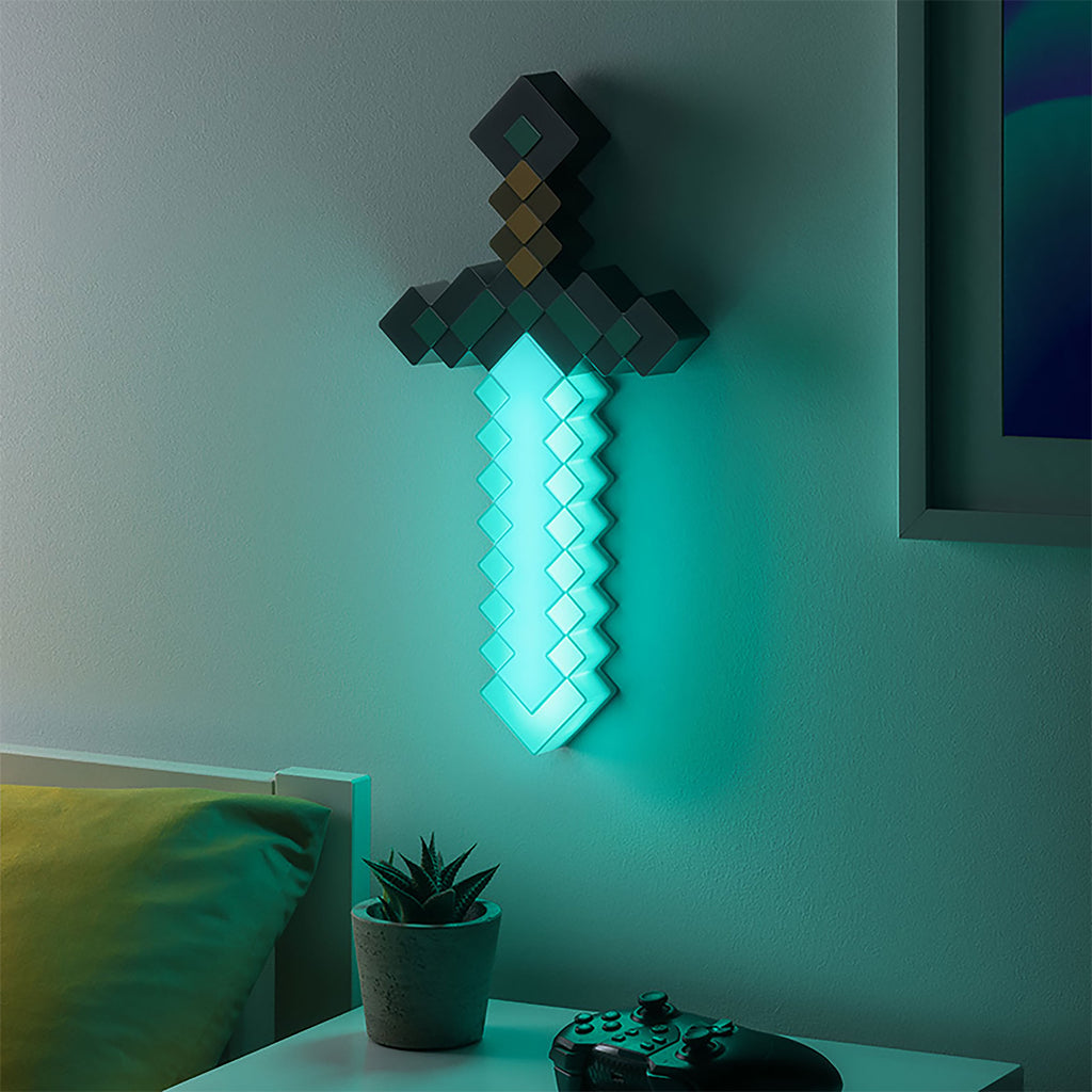 Image produit Minecraft - Lampe Épée en diamant
