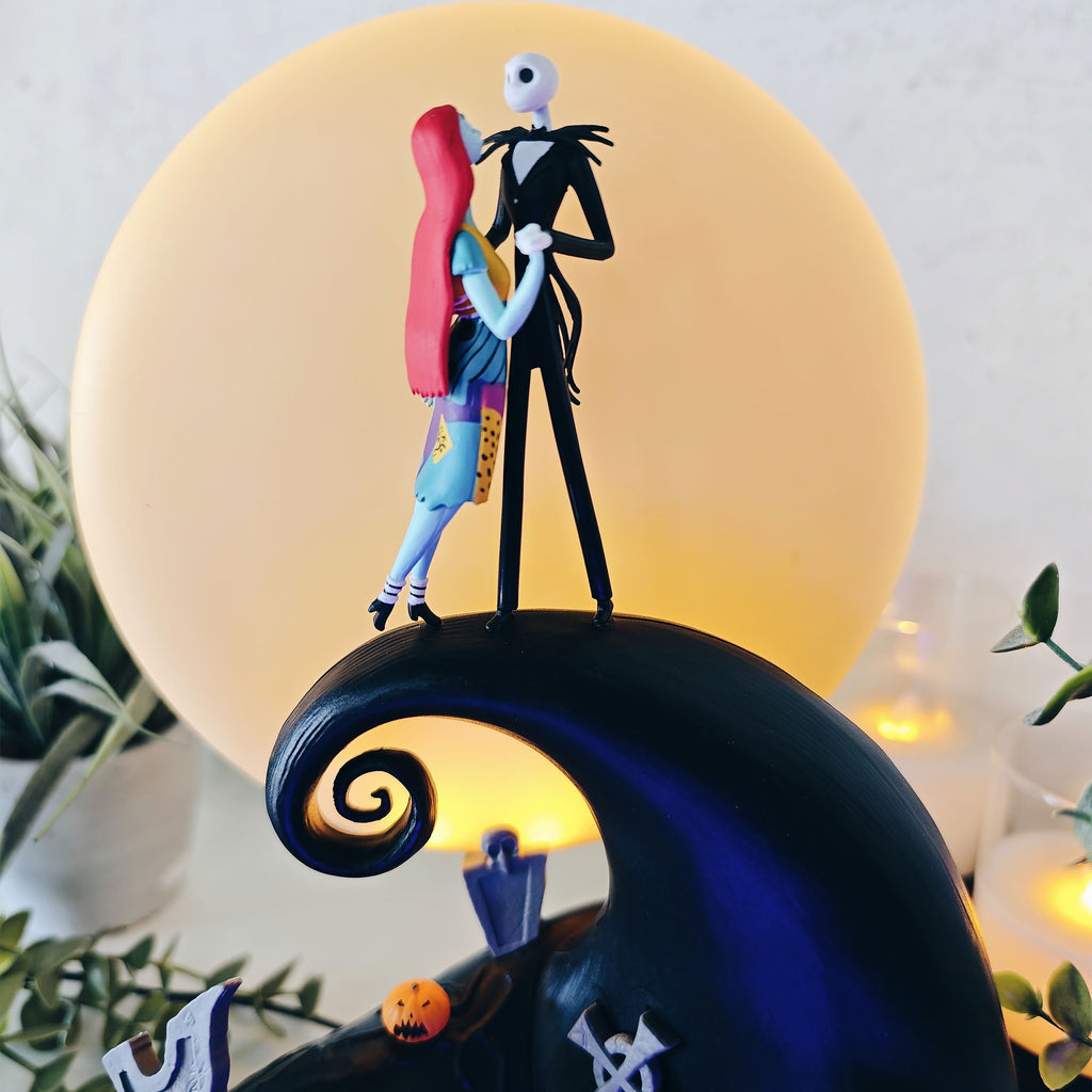 Image produit L’Étrange Noël de monsieur Jack - Lampe de table diorama Jack et Sally
