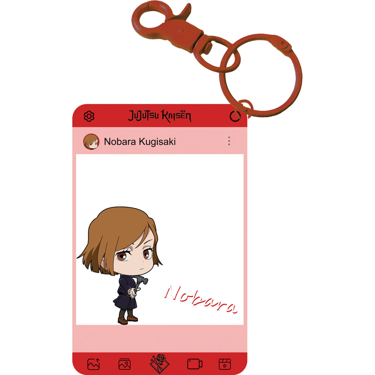 Product image Jujutsu Kaisen - Mystery Acrylic Clear Sleeve with Carabiner