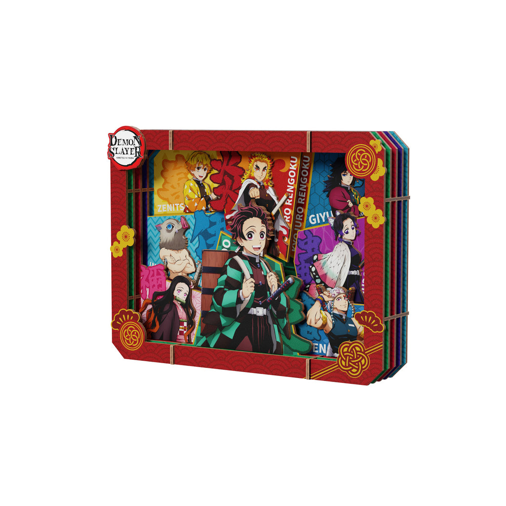 Product image Demon Slayer - Group Wooden Gallery Picture Frame
