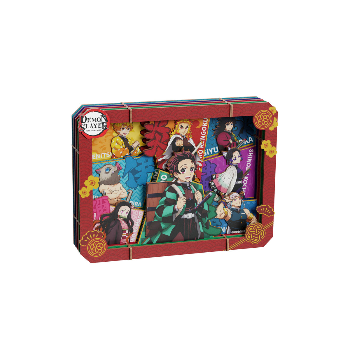 Product image Demon Slayer - Group Wooden Gallery Picture Frame