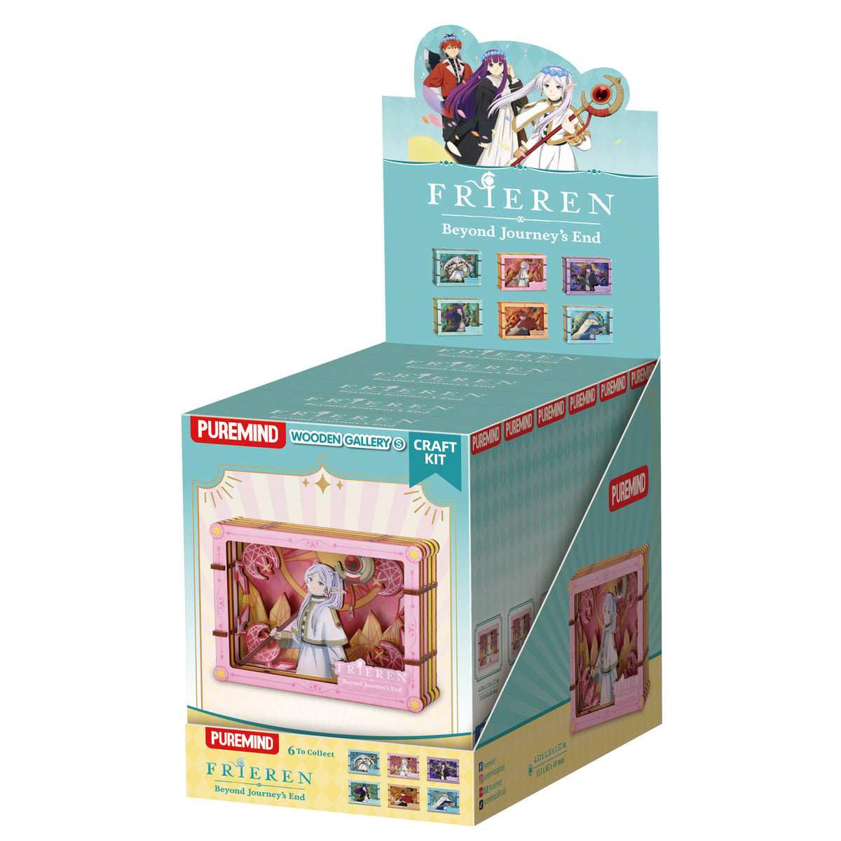 Image produit Frieren - Personnages Mystery Mini tableau en bois