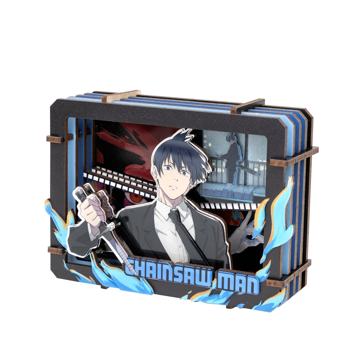Image produit Chainsaw Man - Personnages Mystery Mini Tableau en bois