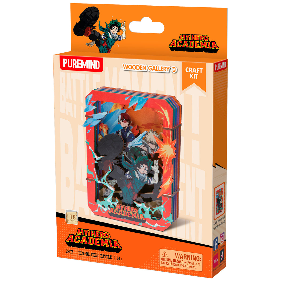 Product image My Hero Academia - Group Wooden Gallery Picture Frame
